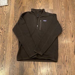 NWOT Men's Patagonia Better Sweater 1/4-Zip Jacket, Size M